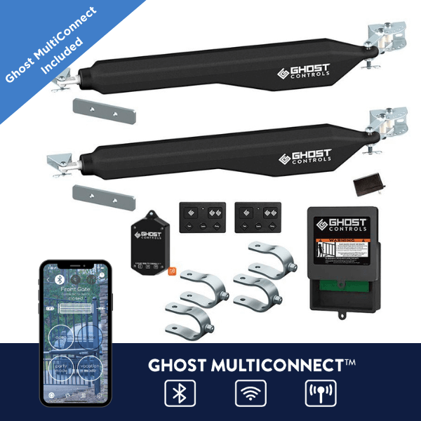 SMART Dual Decorative Gate opener Kit with MultiConnect Bundle