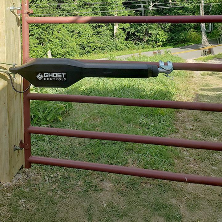 Round tube gate openers