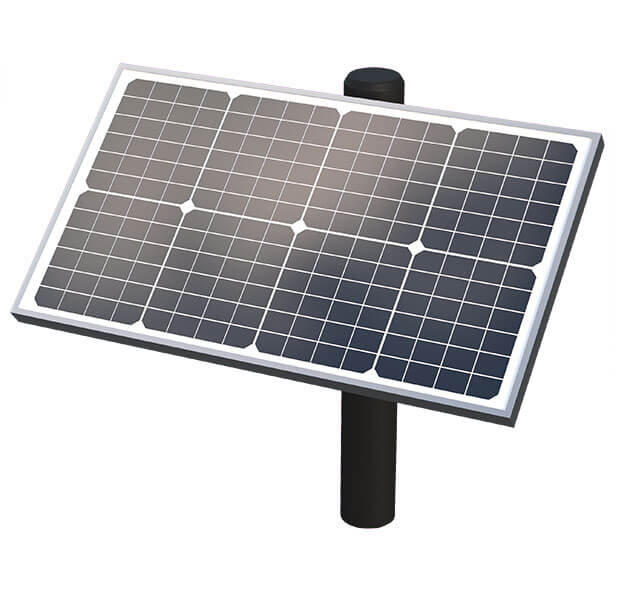 Automatic Gate Opener Solar Panel Front View