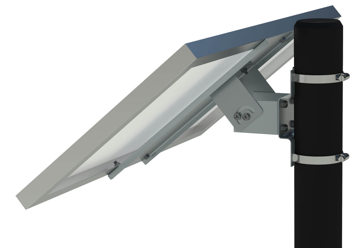 Automatic Gate Opener Solar Panel Rear View