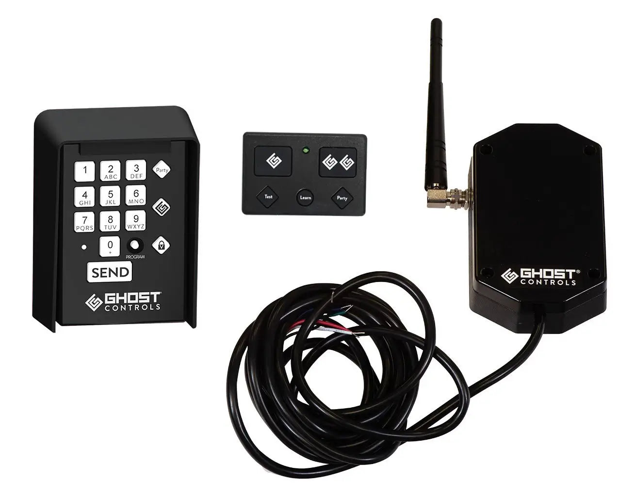 Universal Receiver Kit for ghost controls features on a competitors automatic gate system
