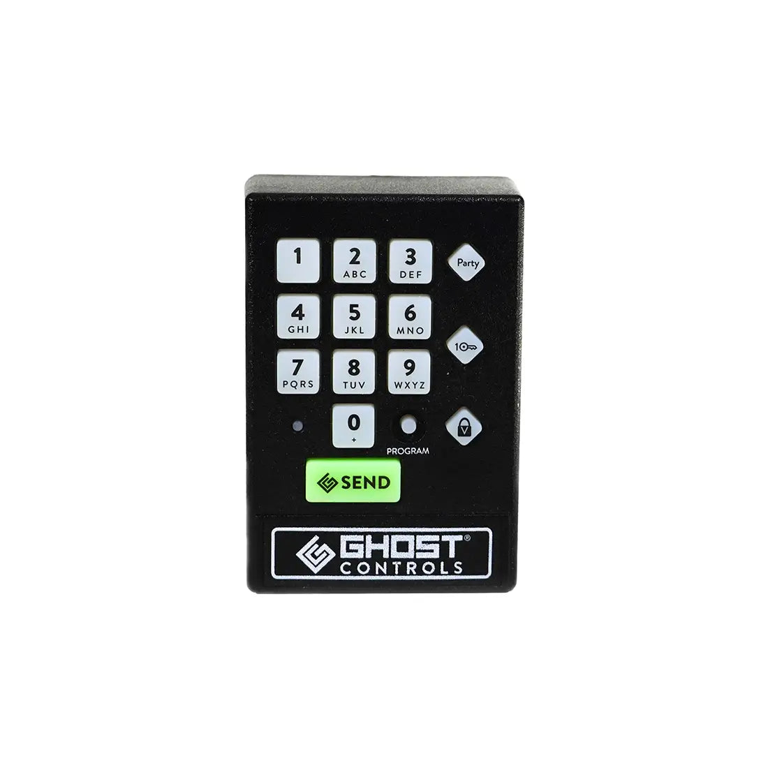 Ghost Controls AXWK Premium Wireless Keypad on a white background