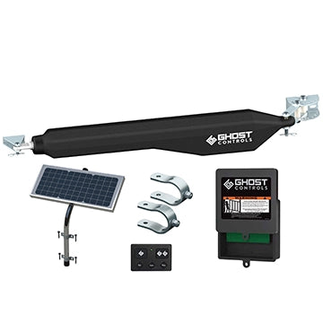 Solar Single Automatic Gate Opener Kit, 10 Watt Solar, Not Compatible with Ghost MultiConnect - DS1UXP