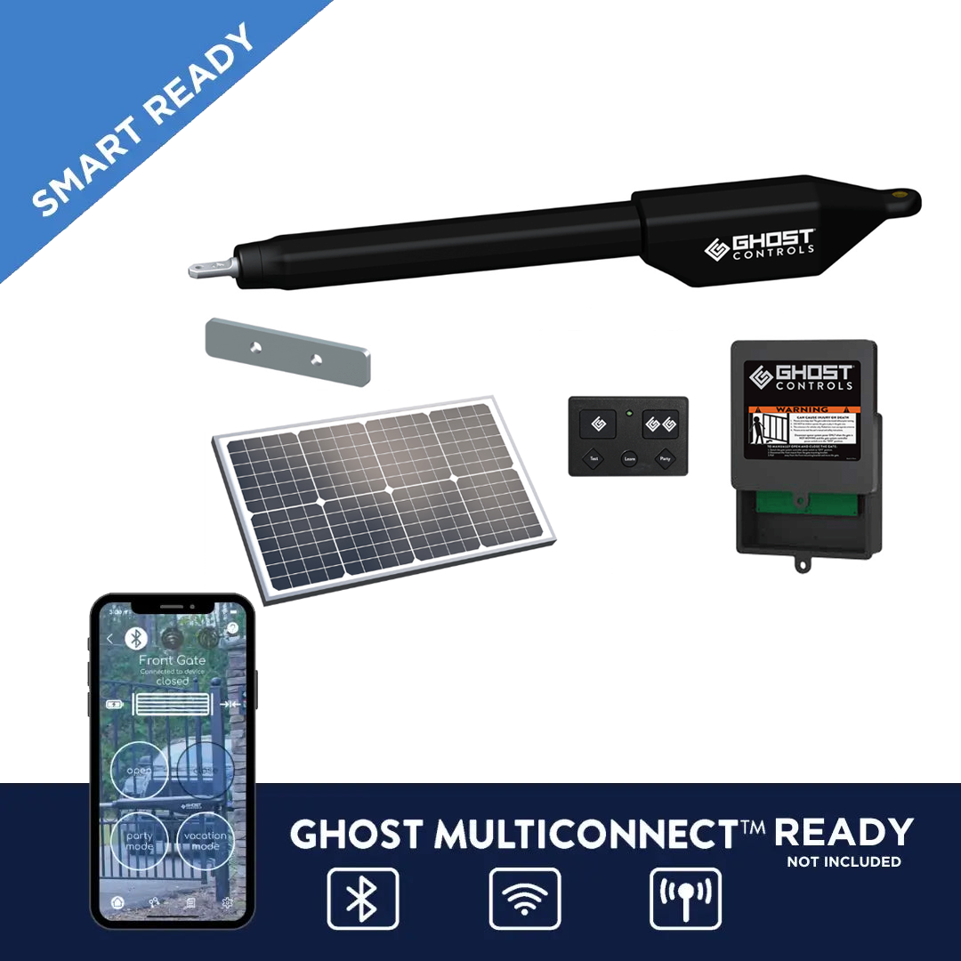 HDP1-30 Single Gate Opener with 30 Watt Solar