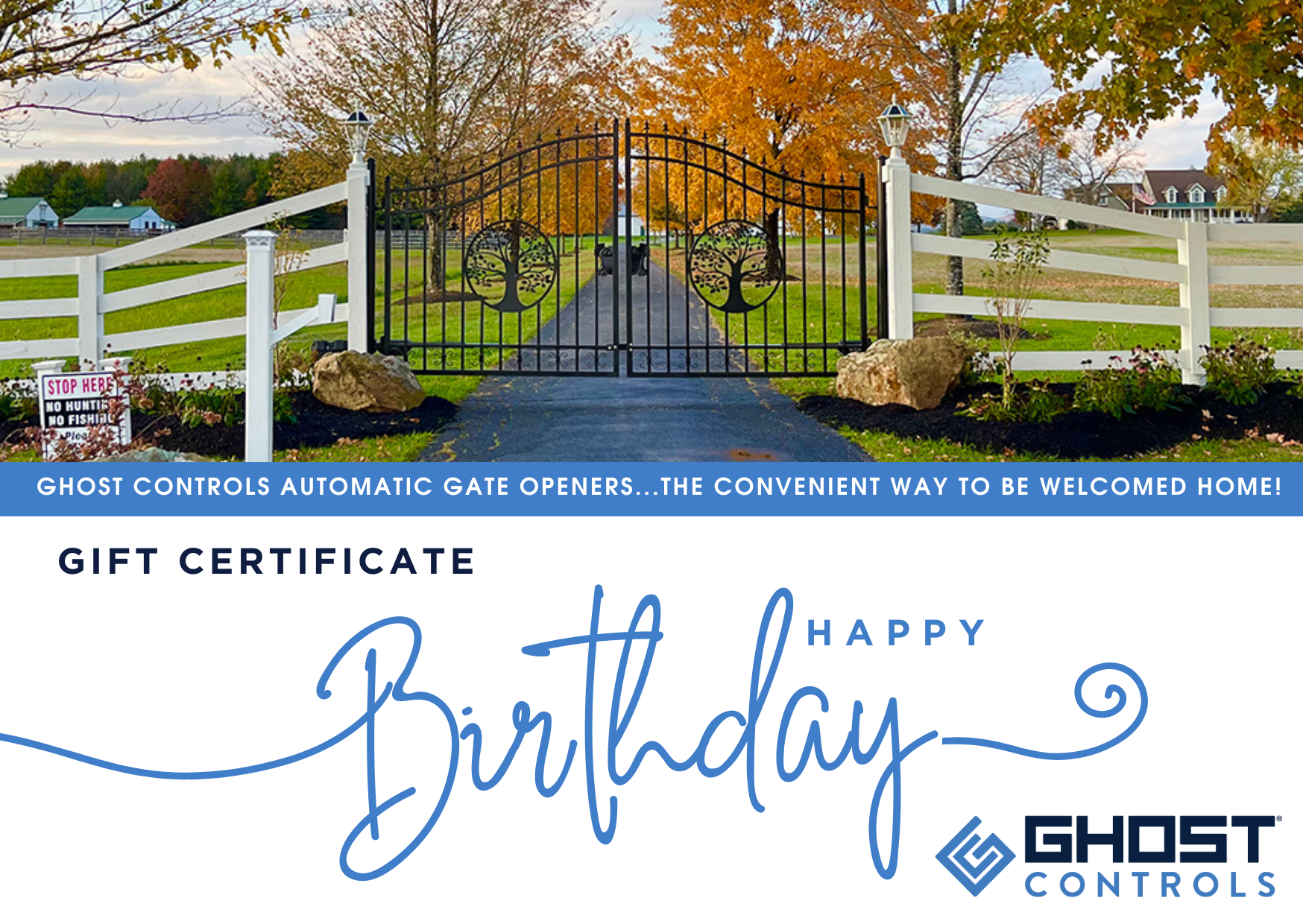 Ghost Controls Gift Card