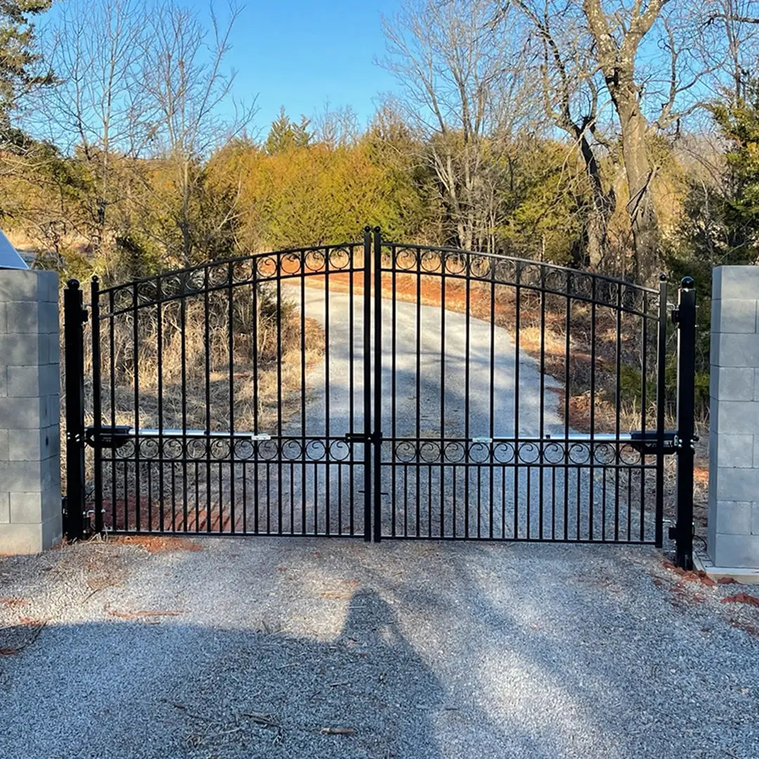 Customer photos with Ghost PRO Dual Automatic Gate Opener