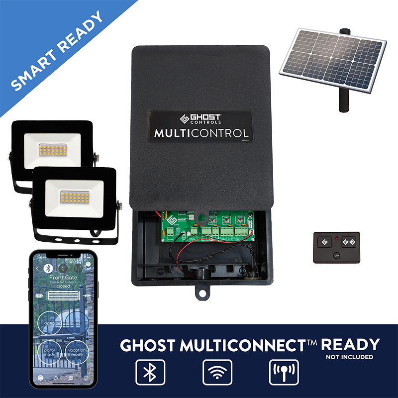Ghost MultiControl Kit with Remote 30 Watt Solar and Outdoor LED Lights