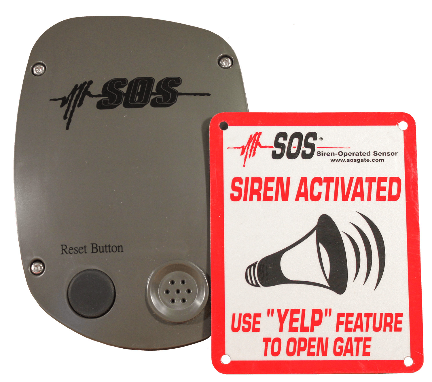 SOS Siren-Operated Sensor