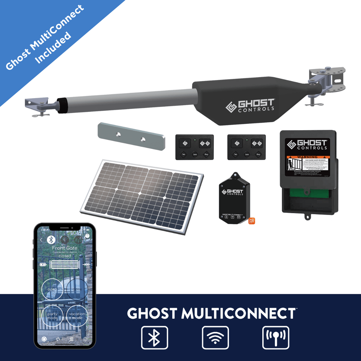 SMART LSM1-30 with MultiConnect Kit and 30 Watt Solar Bundle