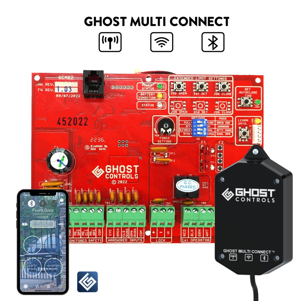 Single Smart Gate Upgrade Bundle For Wi-Fi and Bluetooth Access - AXMCSB