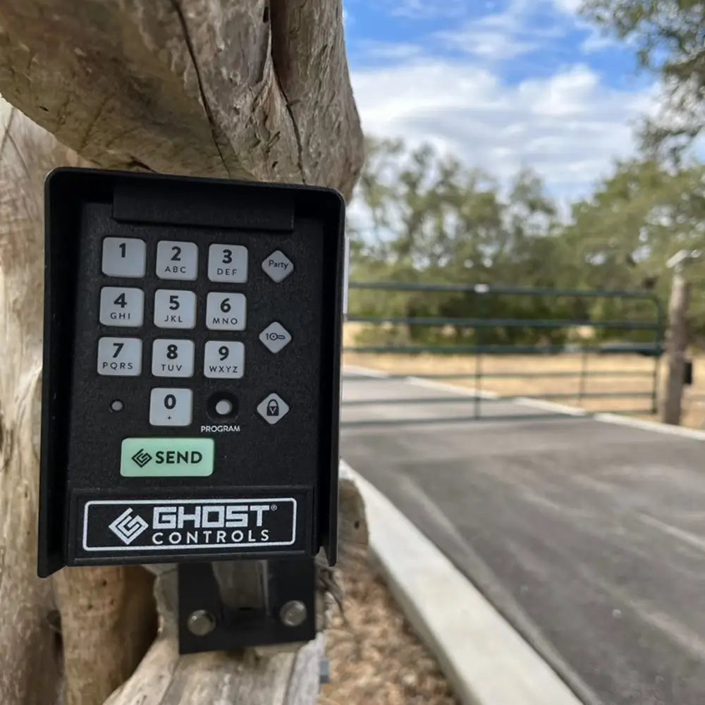 AXWK Wireless Keypad for Automatic Gate Openers lifestyle shot