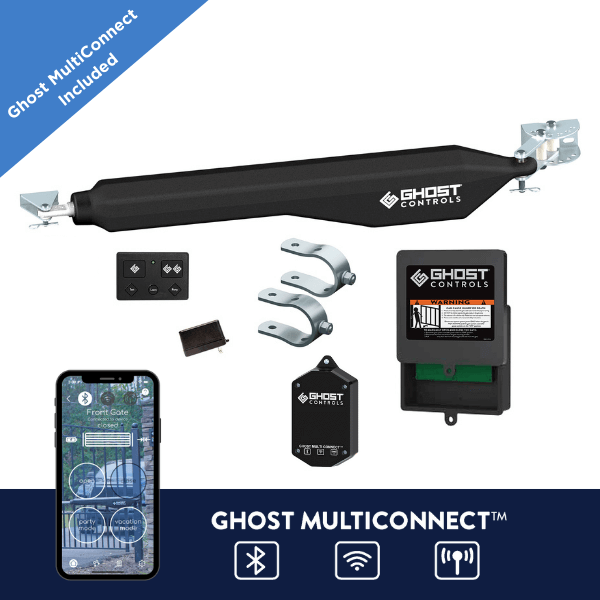 SMART DS1U Single Decorative Gate opener Kit with MultiConnect Bundle